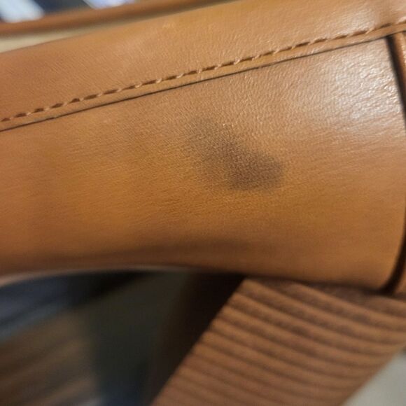 Jones New York Cyri in Camel Gold Chain Slip on Womens Block Heel, Size 6 - Picture 12 of 13